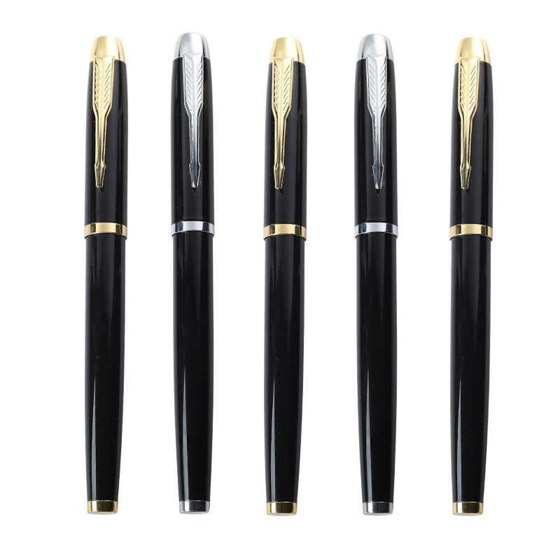 Black iridium-plated metal pen