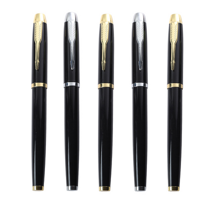 Black iridium-plated metal pen