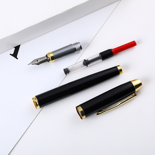 Black iridium-plated metal pen