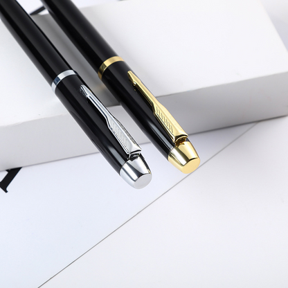 Black iridium-plated metal pen