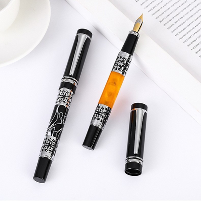 Business office use: Acrylic and metal pen with a comfortable grip